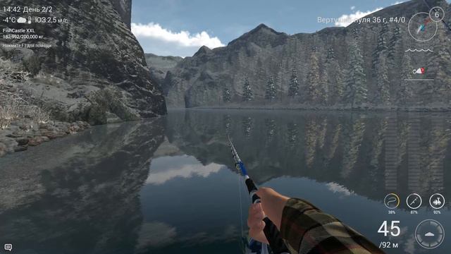 Fishing Planet (0.7.6) Альберта - Уникальный Сплейк на вертушку-пулю смотреть онлайн