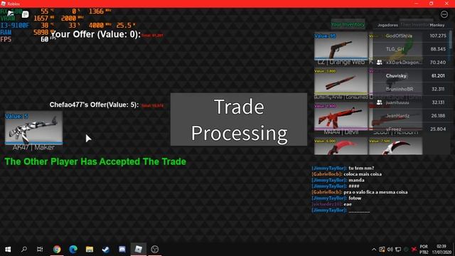 Roblox Counter Blox Startrak Trade Glitch смотреть онлайн