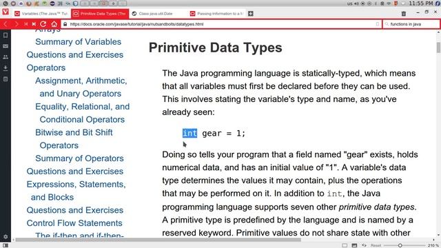19 Java initializing variables انشاء المتغيرات في الجافا смотреть онлайн