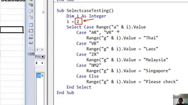 VBA Excel - Decision Structure - Select Case 2 #L 37.1/40 смотреть онлайн