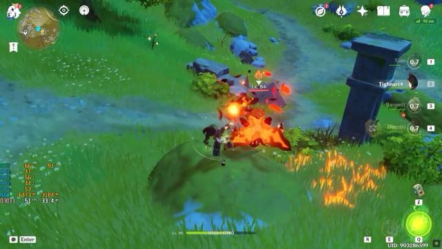 Genshin Impact 3.5 on Core i5 2400 and GTX 650 смотреть онлайн