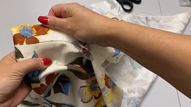 Моделирование и пошив платья из жаккарда с 3D цветами. смотреть онлайн