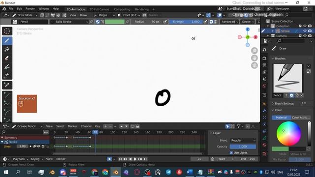 Основы 2d анимации в Blender смотреть онлайн