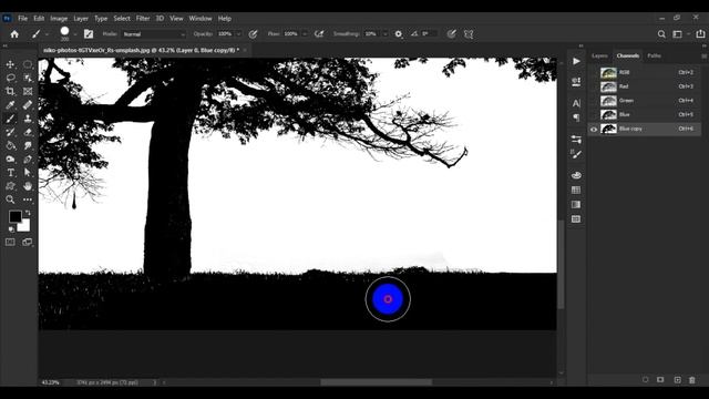 How to Remove Tree Background in Photoshop 2023 | Photoshop CC 2020 смотреть онлайн