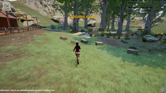 Riding Out - Just Arrived Quest (Horse Game)
