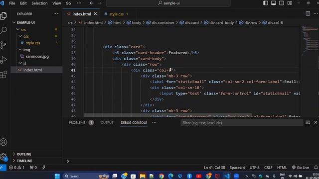 Bootstrap Integration And Customization Part-1 #boostrap #bootstrap смотреть онлайн