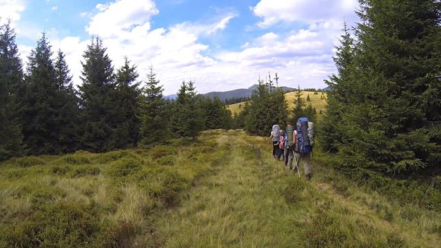 Поход в Карпаты, август 2015 смотреть онлайн