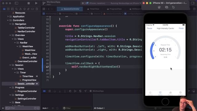 [#14. Приложение на UIKit] Разбираю вопрос от подписчика: что такое замыкания? смотреть онлайн