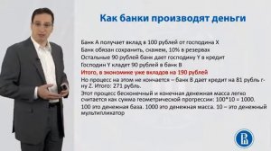 7.3. Предложение денег. Денежная база и денежная масса. Денежный мультипликатор. Олег Замулин