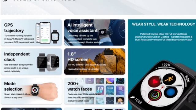 IZI Smart | calling watch with Big 1.8" display #preview #techpoke смотреть онлайн