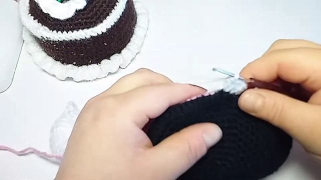 Вяжем?Тортик крючком.??Амигуруми. смотреть онлайн