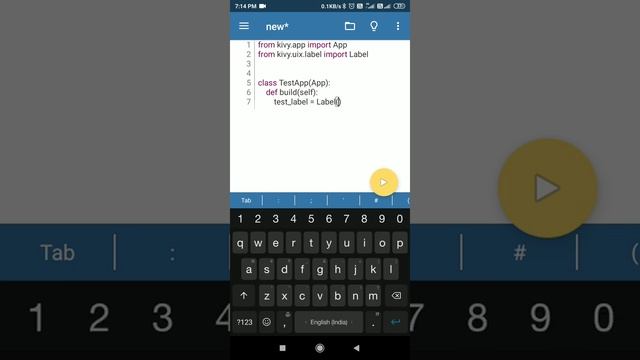 Mobile app in Python (Using Kivy) смотреть онлайн