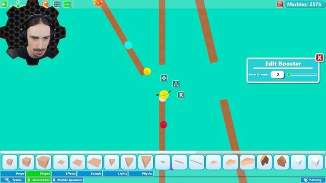 100% Trackless, Zero-G Marble Run that Replicates My Logo! - Marble World Gameplay смотреть онлайн