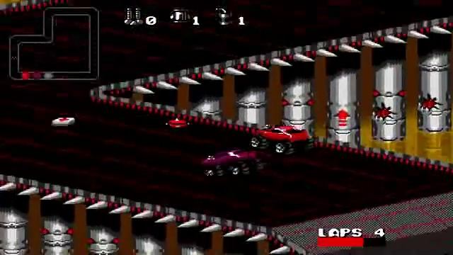 Rock n' Roll Racing (Sega Mega Drive) Gameplay смотреть онлайн