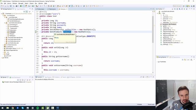 FreshVotes 25 - Adding a Product Entity смотреть онлайн