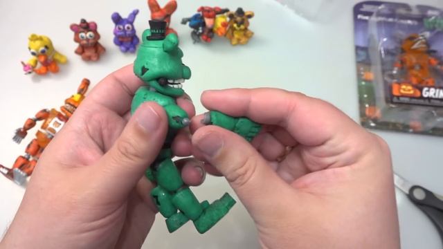 Фанко ФНАФ оригинальные фигурки 5 Ночей С Фредди Хэллоуин смотреть онлайн