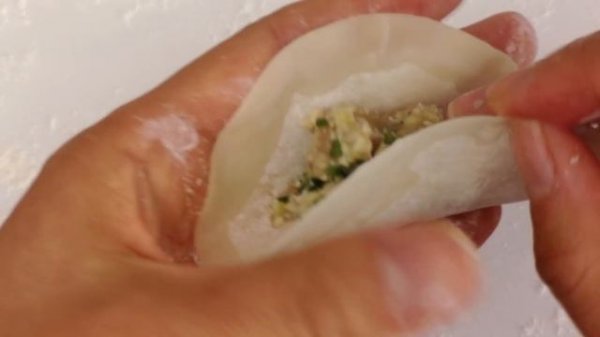 Dumplings: Dumpling Recipe - 3 Easy Steps (만두)