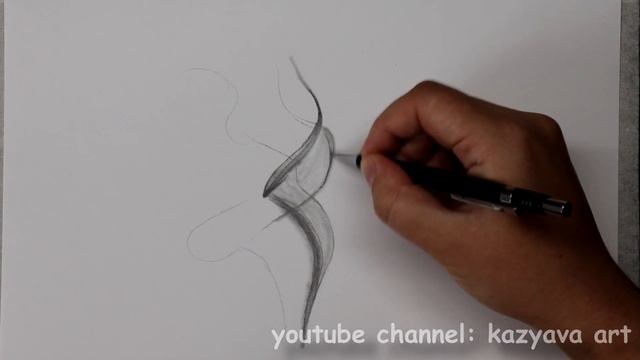 Как ЛЕГКО нарисовать ДЫМ карандашом смотреть онлайн