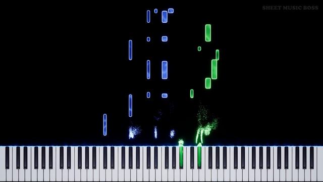 Define Dancing (from Wall-E) - Piano Tutorial смотреть онлайн