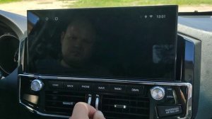 Магнитола Android 12.3 дюйма в стиле Lexus LX для Mitsubishi Pajero 4.