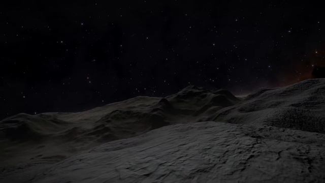 Oberon, Moon of Uranus - Panning round смотреть онлайн