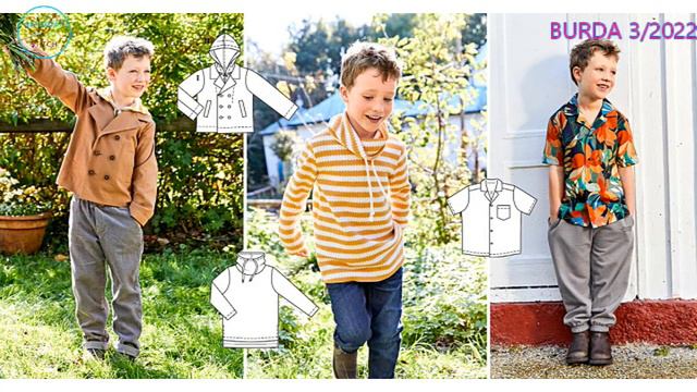 BURDA 3/2022 Magazine Styles + Line Drawings = Sewing Inspiration смотреть онлайн