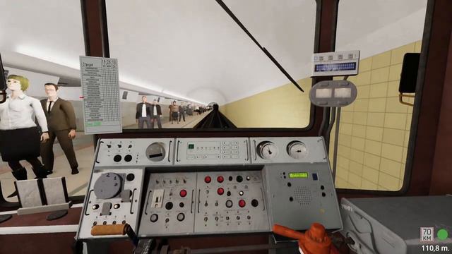 Metro Simulator 2 | Калужско-Рижская линия метро Москвы | Симулятор машиниста метро смотреть онлайн