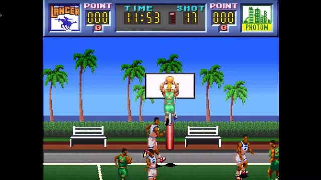 Dream Basketball Dunk & Hoop SNES (1994) - Gameplay смотреть онлайн