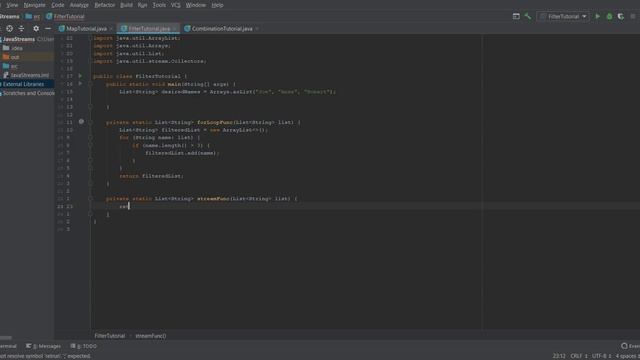 Java 8 Stream Tutorial - Filter смотреть онлайн