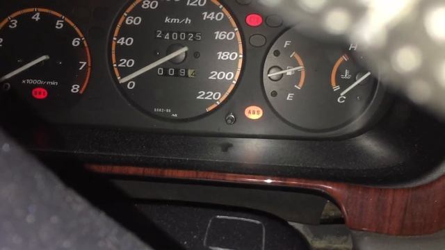 Заводим в мороз -40 Honda C-RV RD1 смотреть онлайн