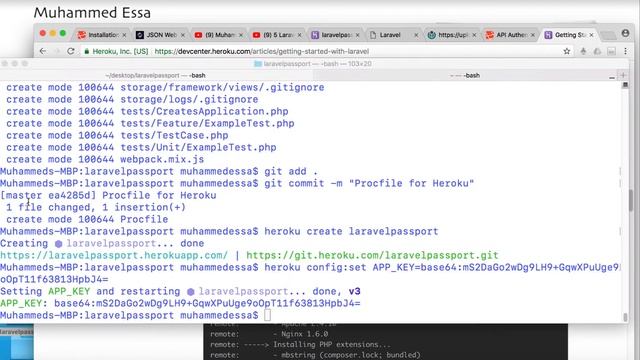 17 Laravel API with Passport and CRUD смотреть онлайн