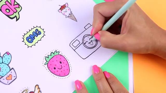 Loom Planet! 15 DIY Летние НАКЛЕЙКИ своими руками! БЕЗ КЛЕЯ! смотреть онлайн