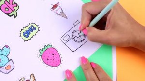 Loom Planet! 15 DIY Летние НАКЛЕЙКИ своими руками! БЕЗ КЛЕЯ!