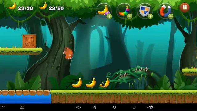 Jungle Monkey Run Level 1 - Android games on Google Play store смотреть онлайн