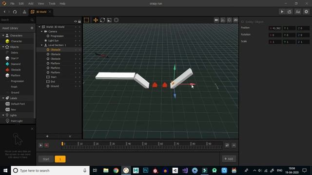 Level Designing in Buildbox 3 | in Hindi | Tutorial 04 | Let's Make Crazy Run 3D Game | Dps Advise смотреть онлайн