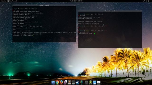 cowroot demonstration [Arch Linux] смотреть онлайн