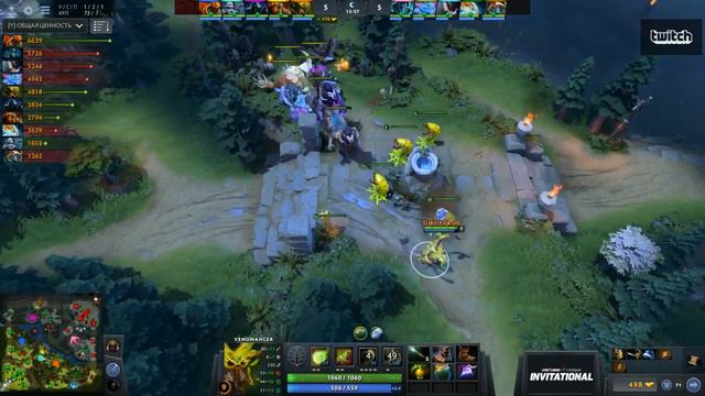 The Dire против Immortals, Первая карта, NA квалификация SL I-League Invitational S3