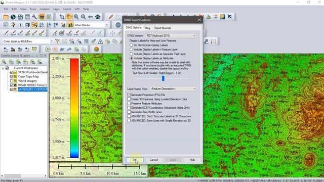 Google Earth To Global Mapper To AUTOCAD CIVIL 3d