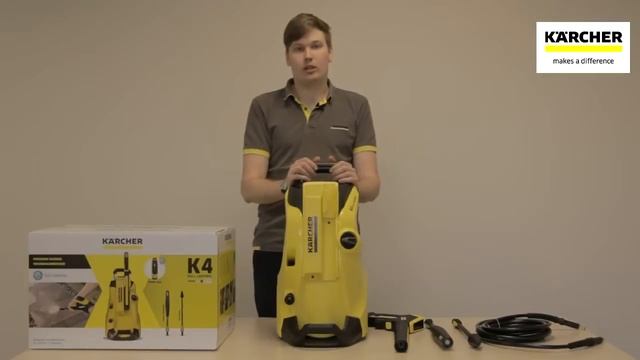 Karcher K4 Full Control. Часть 1: "Комплектация аппарата" смотреть онлайн