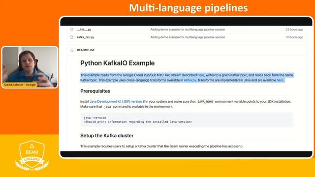 Multi-language pipelines with Apache Beam смотреть онлайн
