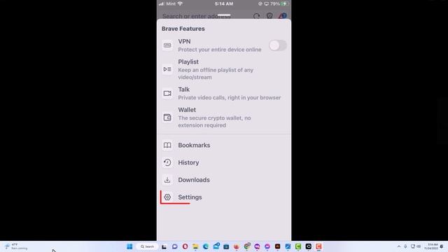 How To Enable Or Disable JavaScript On The Brave Web Browser | Mobile | *2022 смотреть онлайн