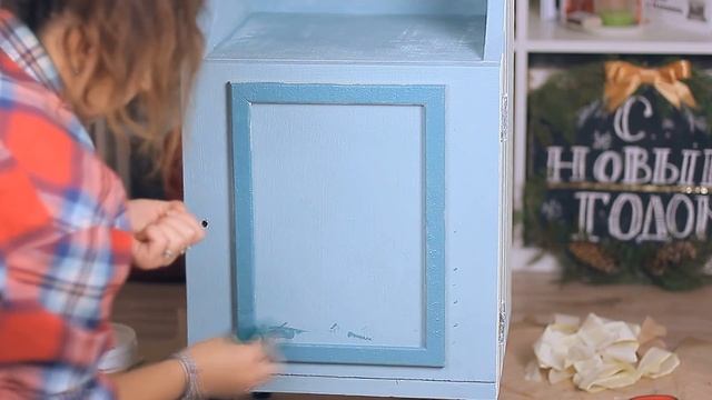 DIY: НОВАЯ ЖИЗНЬ СТАРОЙ МЕБЕЛИ| Переделка советской тумбы|Fosssaaa смотреть онлайн