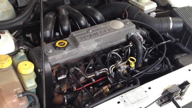 Ford Escort Van 1.8D Engine Start смотреть онлайн