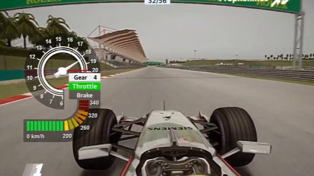 Juan Pablo Montoya Onboard | 2006 Malaysian Grand Prix | #assettocorsa смотреть онлайн