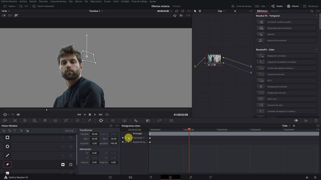 Efecto EJERCITO DE CLONES en Davinci Resolve Studio 18 смотреть онлайн