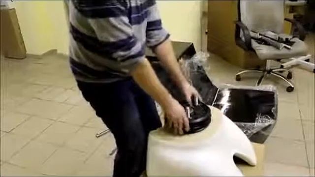 Как собрать кресло мойку для парикмахерской, инструкция смотреть онлайн
