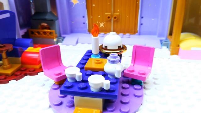 ?LEGO Disney Princess❄️☃️ Сердце для Белль Часть 3/lego stop motion. смотреть онлайн