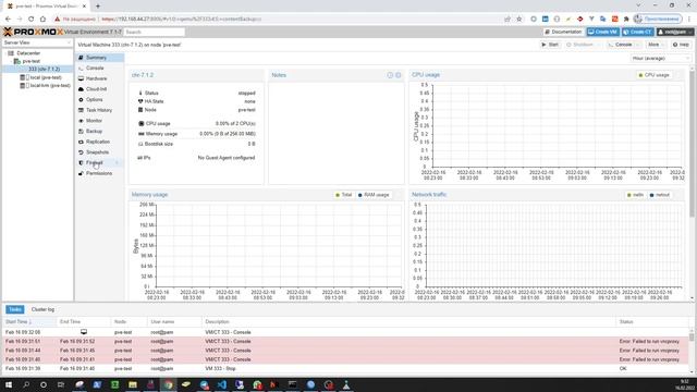 Install RouterOS CHR 7 1 2 On Proxmox