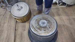 Замена  фланцев на не разборном баке стиральной машинки Electrolux.