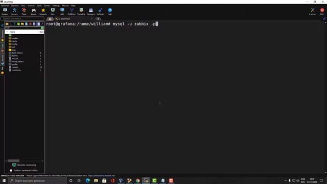 RESET PASSWORD  ZABBIX | GRAFANA